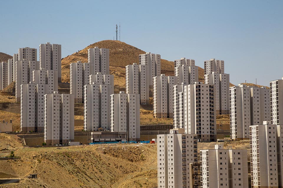 ساخت و ساز ساختمان در غرب تهران